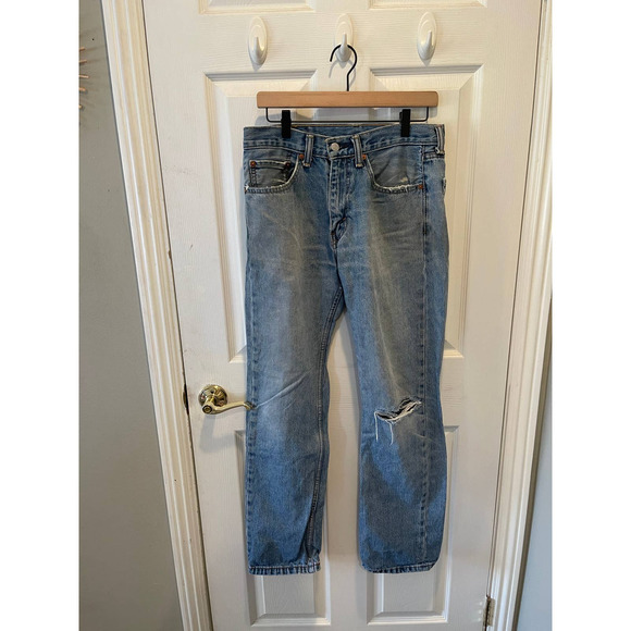 Vintage Levi's 505 W32 L32 Straight Leg Denim - Picture 1 of 6